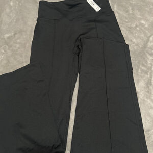 Women's PINK Black Wide Leg Pants SP